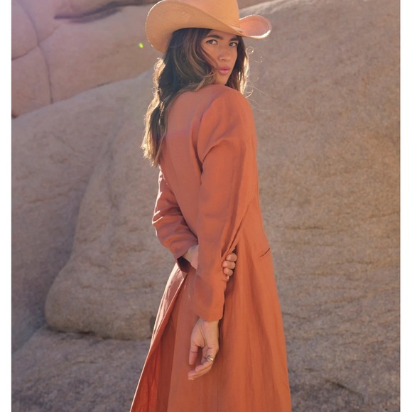 The Bright Side by Rocky Barnes Nomad Sierra Jumpsuit in Sierra Rust Size XS - Picture 3 of 7